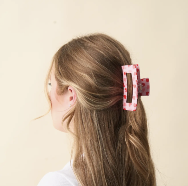 Adorable Valentine's Claw Clip - Image 2
